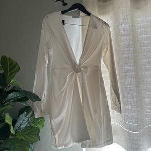 White dress— bachelorette party or bridal dress!